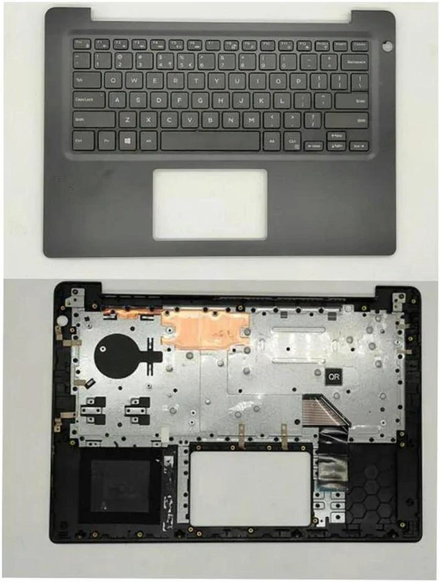 Main image of Dell Vostro 5481 V5481 Palmrest Upper Case Keyboard Bezel Cover with US Layout Replacement 100% Tested