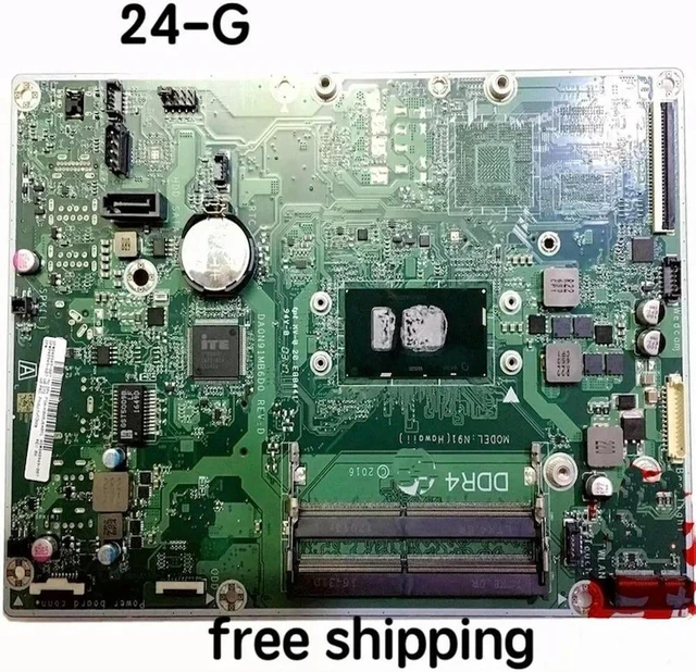 Alt view image 2 of 2 - HP 24-G 24-G032cn Motherboard 848949-001 848949-601 DA0N91MB6D0 i3-6100U Replacement Mainboard 100% Tested Fully Work