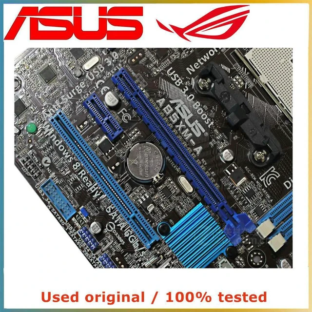 Alt view image 4 of 4 - ASUS A85XM-A Motherboard FM2 Socket DDR3 32GB SATA III USB PCIe 3.0 x16 Desktop Mainboard Replacement 100% Tested
