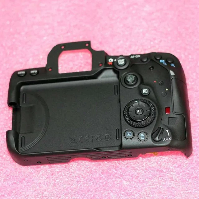 Main image of Canon EOS 90D SLR Complete Back Cover with Buttons Replacement Repair Parts 100% Tested