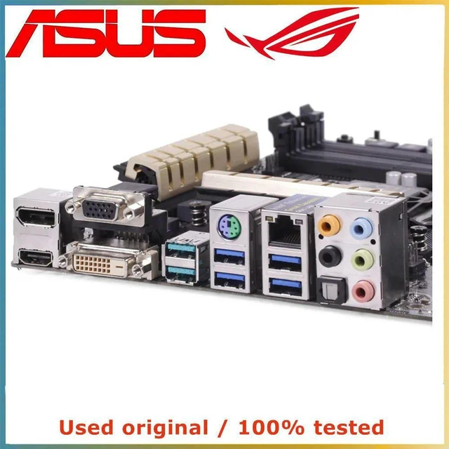 Alt view image 2 of 4 - ASUS Z97-A/USB3.1 Motherboard LGA1150 DDR3 32GB SATA III PCIe 3.0 x16 Z97 Desktop Mainboard Replacement 100% Tested