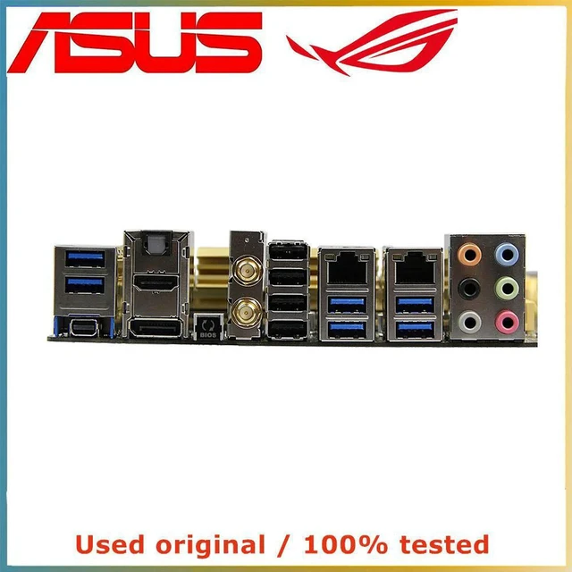 Alt view image 3 of 4 - ASUS Z87-Deluxe Motherboard LGA1150 DDR3 32GB SATA III PCIe 3.0 x16 Z87 Desktop Mainboard Replacement 100% Tested