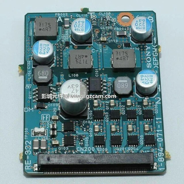 Main image of Sony PXW-X280 X280 Camcorder RE-332 Power Circuit Board Replacement Repair Parts 100% Tested