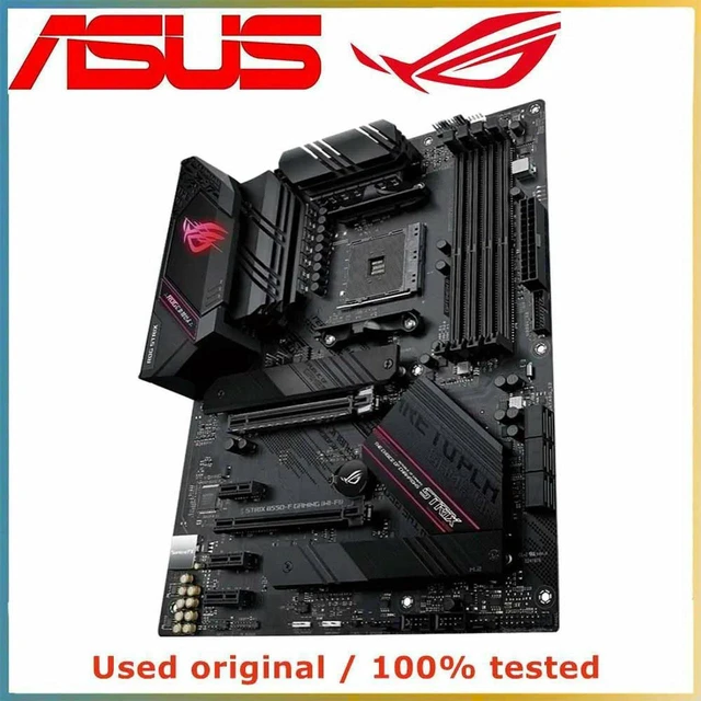 Main image of ASUS ROG STRIX B550-F GAMING Wi-Fi Motherboard AM4 DDR4 128GB M.2 NVMe PCIe x16 Desktop Mainboard Replacement 100% Tested