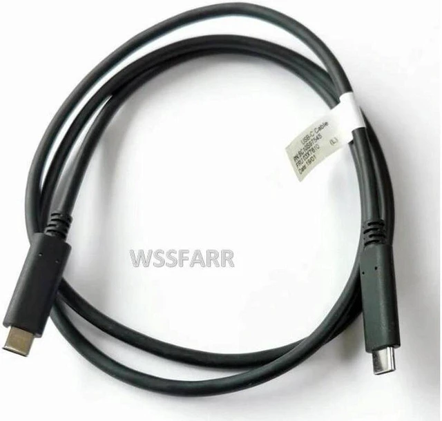 Main image of Passive USB-C Cable 3.3ft 20Gbps Gen2 3840x2160 UHD 03X7610 C2G USB Type C Cord with E-Marker Replacement 100% Tested