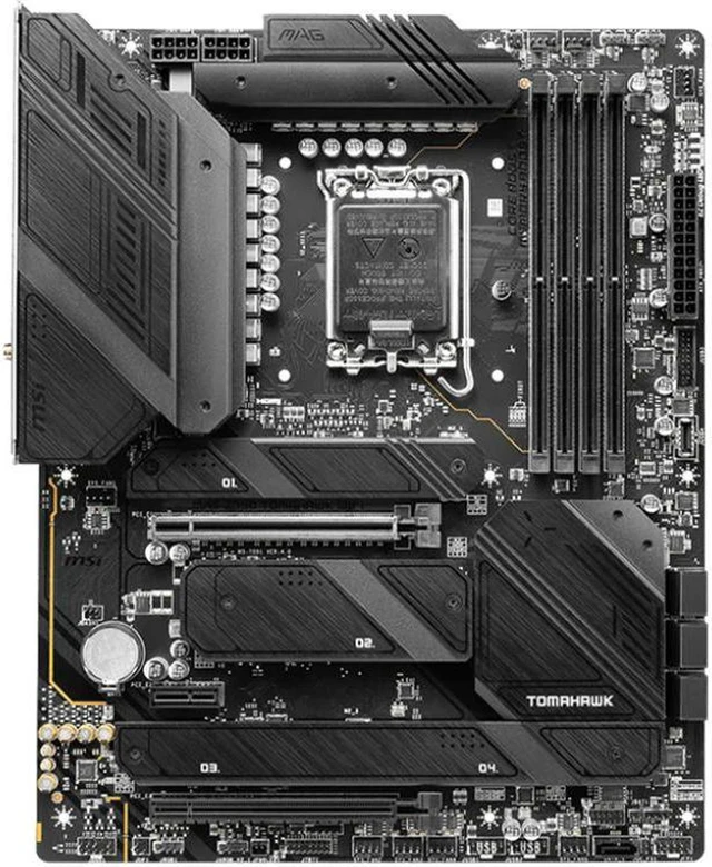 Alt view image 3 of 4 - MSI MAG Z790 TOMAHAWK WIFI Motherboard LGA1700 Supports Intel Core i7 14700K 13700K i5 12400 13600K DDR5 Replacement 100% Tested
