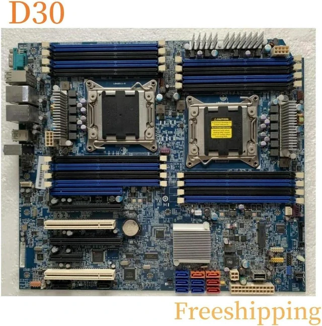 Alt view image 3 of 4 - Lenovo ThinkStation D30 Motherboard 03T6732 03T6735 X79 C602 LGA2011 DDR3 Replacement Mainboard 100% Tested Fully Work