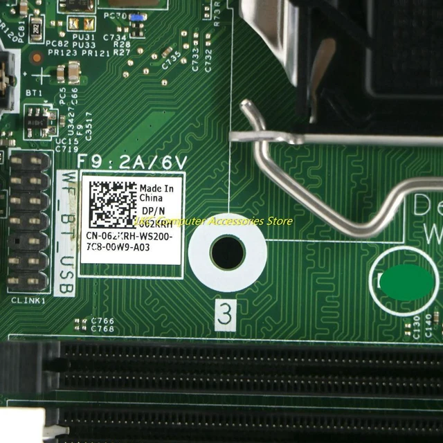 Alt view image 2 of 4 - Dell OptiPlex 7050 Tower MT Motherboard 62KRH 062KRH CN-062KRH 15127-1 XCNCR LGA1151 Replacement Mainboard 100% Tested