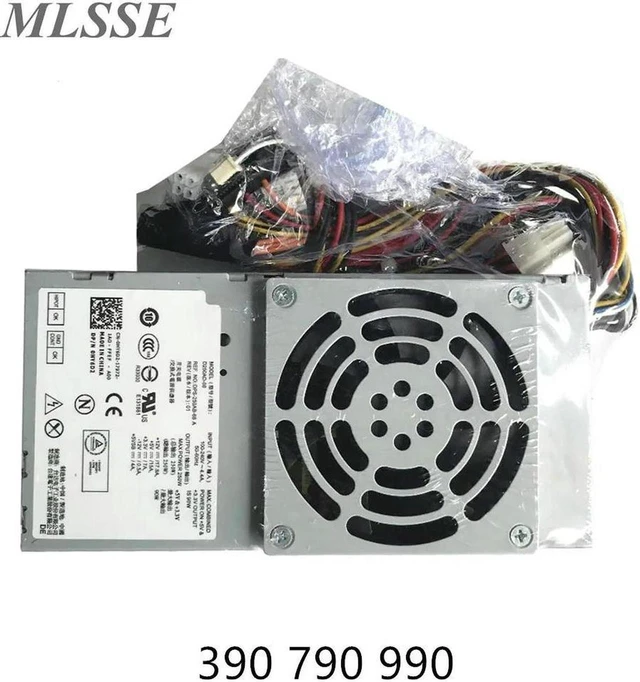 Main image of 250W Desktop PSU Replacement for Optiplex 390 790 990 DT, Switching Power Supply CN-0HY6D2 0HY6D2 HY6D2 D250AD-00