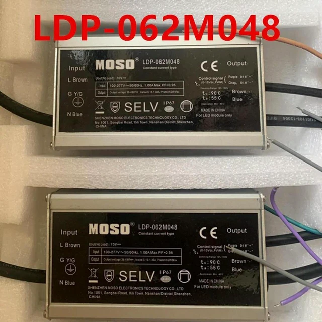 Main image of Open Frame Disassembly Power Supply for MOSO 48V 1.3A 62W, Model LDP-062M048 Industrial Power Adapter Replacement