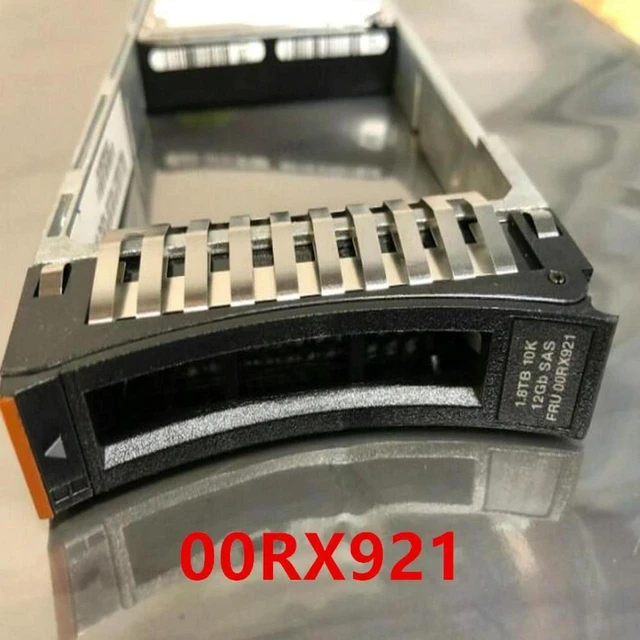 Main image of 1.8TB 2.5" SAS 12Gb/s 10000RPM Enterprise Internal Hard Drive for V5000 Storage Array, PN 00RY094 00RX921 HDD Replacement