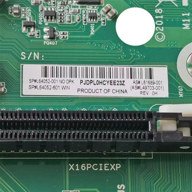 Alt view image 4 of 4 - Desktop Motherboard Replacement for ProDesk 400 G6 MT, PN L64052-001 L61689-001, LGA1151 DDR4 Mainboard, Fully Tested Working