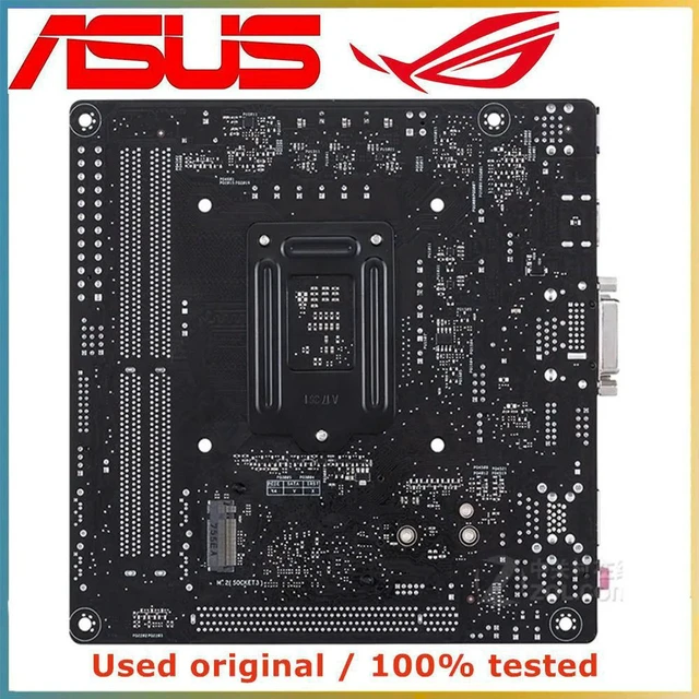 Alt view image 4 of 4 - ASUS PRIME H310I-PLUS Mini ITX Motherboard, Intel H310 Chipset LGA1151 DDR4 Max 32GB Mainboard, PCI-E 3.0 x16, 100% Tested Fully Work