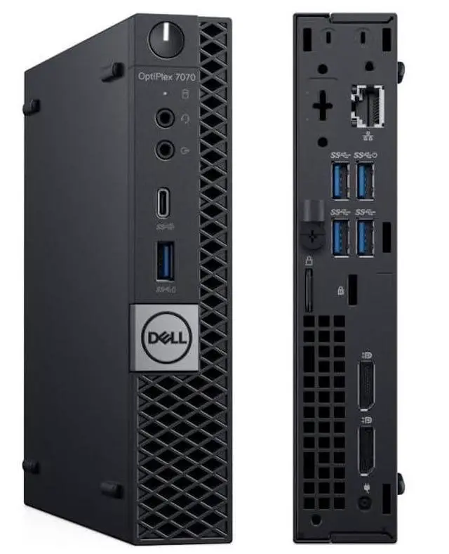 Alt view image 5 of 7 - Dell Optiplex 7070 Micro i5-9500T 2.2GHZ 16GB 512GB SSD Windows 11 Pro