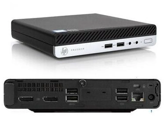 Alt view image 2 of 2 - HP ProDesk 400 G4 Micro i5-8500T 2.10GHZ 32GB 1000GB SSD Windows 11 Pro
