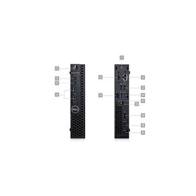 Alt view image 2 of 3 - Dell Optiplex 3070 Micro i5-9500T 2.2GHZ 32GB 2000GB SSD Windows 11 Pro