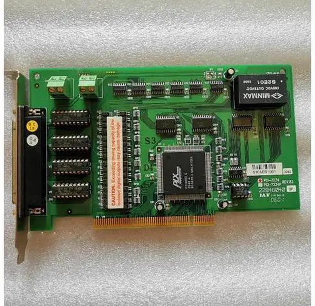 Alt view image 2 of 3 - For ADLINK Optical Isolation Control Card PCI-7234 PCI-7234P REV.B3
