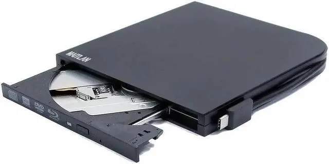 Alt view image 2 of 3 - External 4K UHD HD 3D Blu-Ray Disc Player USB3.0 Type-C USB-C 2-In-1 6X BD-R BD-RE DL BDXL 100GB DVD-R M-Disc Burner Portable Optical Drive for Windows 10 For Mac OS Laptop & Desktop PC