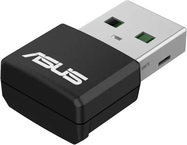 Alt view image 3 of 6 - ASUS AX1800 Dual Band WiFi 6 USB Adapter, WiFi 6, 802.11ax, WPA3 Network Security, 5GHz Frequency Band, Compact Size (USB-AX55 Nano)