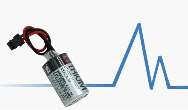 Alt view image 6 of 7 - (5-Pack) LITKEQ 1000mAh ER3V 3.6V PLC Lithium Battery Compatible for Toshiba JZSP-BA01 (with 2 Pin Black Connector)