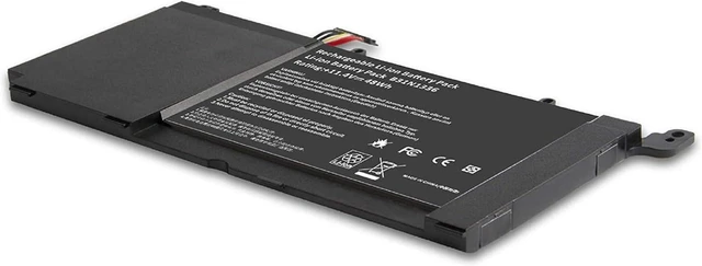 Alt view image 5 of 7 - Laptop Battery Compatible 11.4V 48Wh B31N1336 0B200-00450500 Laptop Battery Compatible for Asus VivoBook K551 K551L V551L V551L V551LA R553L R553LN R553LF S551 S55IL S551L N-1A