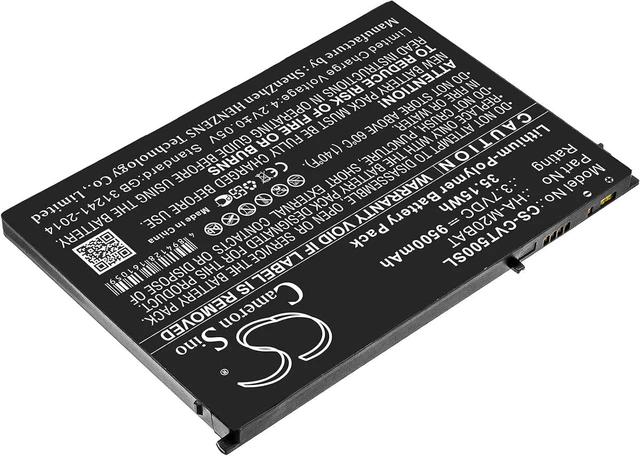 Alt view image 2 of 4 - 9500mAh Tablet Replacement Battery for V-T500