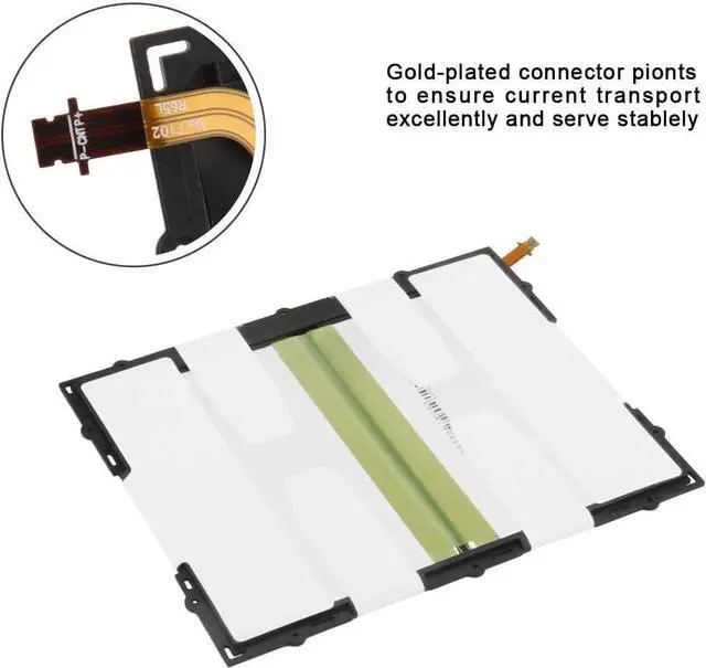 Alt view image 4 of 7 - EB-BT585ABE Compatible for Samsung Galaxy Tab A 10.1 2016 SM-T580 SM-T585 3G 4G LTE SM-P580 SM-P585 3G 4G LTE SM-T585C SM-T587 SM-T587P SM-P585Y EB-BT585ABA 7300mAh