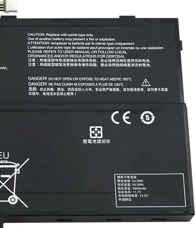 Alt view image 3 of 5 - L24D3PK7 Battery 55.5Wh 4745mAh Replacement for Lenovo Legion Go S 8APU1 83N6 /Legion Go S 8ARP1 83L3 Series SB11Q41112 5B11Q41113 L24M3PK8 SB11Q41111 5B11Q41110 11.7V 3-Cell