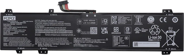 Main image of L24B4PK4 Battery 60Wh 4644mAh Replacement for Lenovo LOQ 15IRX10 15AHP10 17IRX10 Series SB11Q02056 5B11Q01993 L24N4PK3 SB11Q02001 5B11Q02044 L24M4PK6 SB11Q02048 5B11Q02042 12.92V