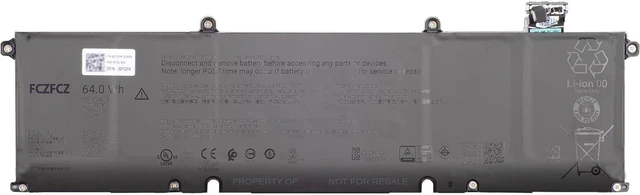 Main image of 20HK2 Battery 64Wh 4102mAh Replacement for Dell Pro Max 16 MC16250 MC16255 Series P63GC 0P63GC 15.6V 4-Cell
