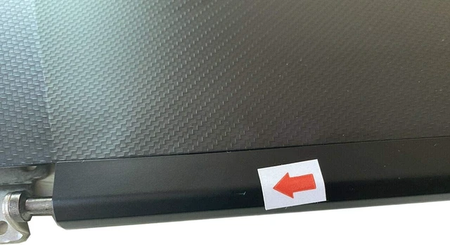 Alt view image 3 of 3 - New for Legion Y520-15ikbn R720-15ikb LCD Back Cover Rear Lid W/Hinges