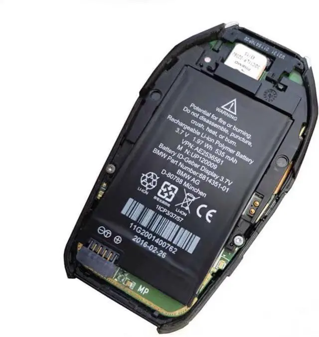 Main image of MKD35UP Battery Compatible for Uenergy LCD Key BMW AG MKD35UP ID Geber Display 3.7V 580mAh Battery