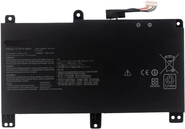 Main image of B31N1726 B31BN91 11.4V 48Wh Fits for Asus FX504 FX86 FX80GM FX505GE FX505DT FX80GE PX505GE PX505GD FX505GM FX80G B31BnEH A41LK9H(Long Cable)