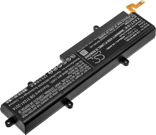 Alt view image 2 of 5 - 4400mAh Tablet Replacement Battery for Galaxy Tab View,Galaxy View,SM-T670,SM-T677,SM-T677A,SM-T677K,SM-T677L