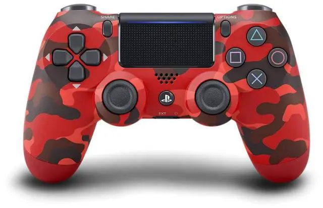 Main image of Wireless Playstation 4 Dual Shock Game Controller(Camouflage Red)