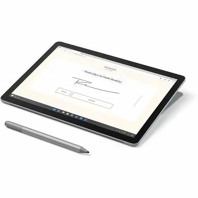 Alt view image 6 of 6 - Microsoft Surface Go 4, 10.5" PixelSense Touch, Intel N200, 8GB RAM, 128GB SSD, Wi-Fi Only, Windows 11 Pro-Platinum
