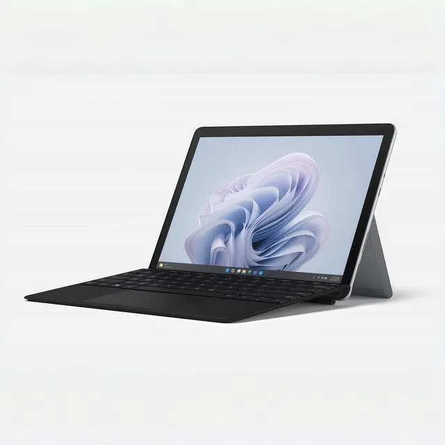 Alt view image 3 of 6 - Microsoft Surface Go 4, 10.5" PixelSense Touch, Intel N200, 8GB RAM, 128GB SSD, Wi-Fi Only, Windows 11 Pro-Platinum 8GB + 256GB UFS