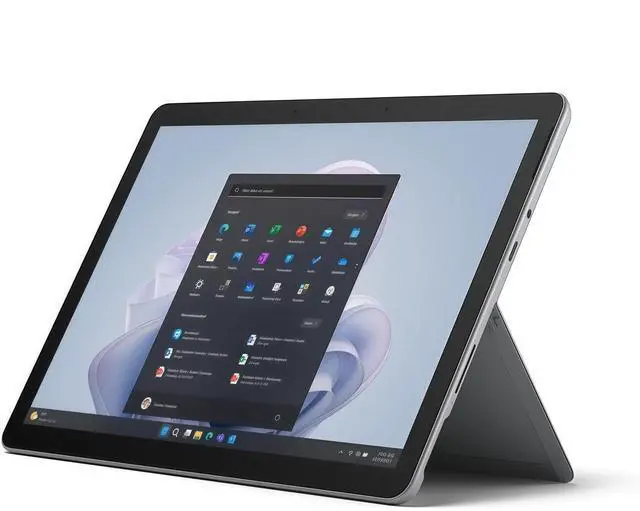 Alt view image 4 of 6 - Microsoft Surface Go 4, 10.5" PixelSense Touch, Intel N200, 8GB RAM, 128GB SSD, Wi-Fi Only, Windows 11 Pro-Platinum 8GB + 256GB UFS