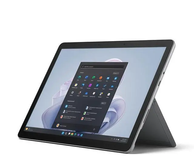 Alt view image 2 of 6 - Microsoft Surface Go 4, 10.5" PixelSense Touch, Intel N200, 8GB RAM, 128GB SSD, Wi-Fi Only, Windows 11 Pro-Platinum 8GB + 256GB UFS