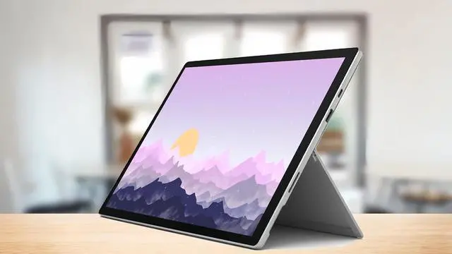 Alt view image 6 of 7 - Microsoft Surface Pro 7+ Tablet, 12.3in(2736 x 1824) Touchscreen, Core i5-1135G7 2.4GHz, 8GB RAM, 128GB SSD, CAM, Windows 10 home