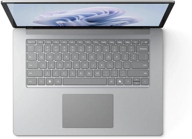 Alt view image 2 of 3 - Microsoft Surface Laptop 6 15" Touchscreen Notebook - Intel Core Ultra 7 165H - English Keyboard - 32GB-1TB-Platinum 64GB 1TB