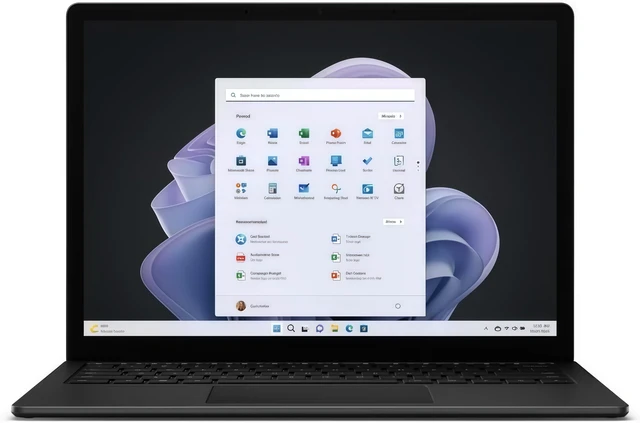 Main image of Microsoft Surface Laptop 5 15" Touchscreen Notebook - Intel Core i7 12th Gen i7-1265U - Intel Evo Platform - 32 GB Total RAM - 1TB SSD - Matte Black 8GB 512GB