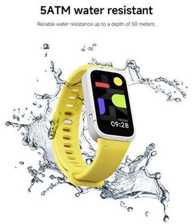 Alt view image 7 of 7 - Smart Band 9 Active Global Version 1.47'' Display 18-Day Battery Life Modes All-Day Health and Fitness Monitoring 5ATM (Black)