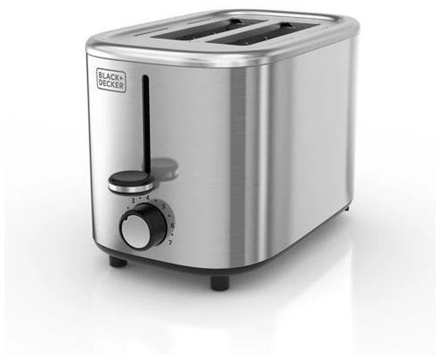 Main image of 2-Slice Toaster with 7 Toast Shade Settings, Extra-Wide Slots for Bagels, Stainless Steel Exterior Finish