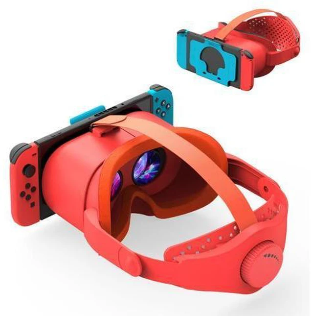 Main image of VR Headset for Nintendo Switch & Switch OLED, Upgraded Switch Virtual Reality Glasses with Adjustable Lens and Elite Strap, Labo VR Kit 3D Goggles Accessories for VR Gaming Experience