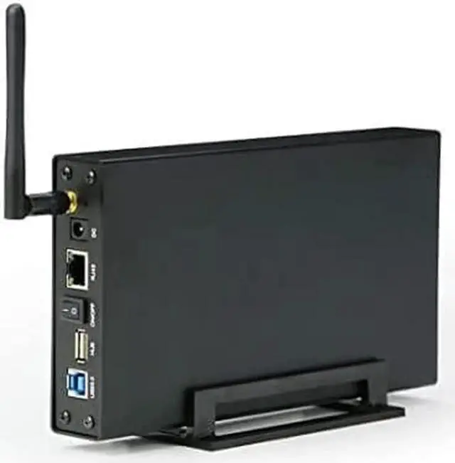 Main image of U35WF 6TB 3.5 inch Mobile Multi-Function Hard Disk Box WiFi Wireless NAS Private Cloud Storage Office Home (Hard Drives not Included)