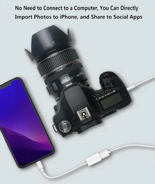 Alt view image 4 of 6 - USB-C to USB Adapter MFi Certified Type-C to USB OTG Cable Compatible with iPhone 16/15 MacBook Pro Air iPad Pro/Air iMac Surface Galaxy S24 and More