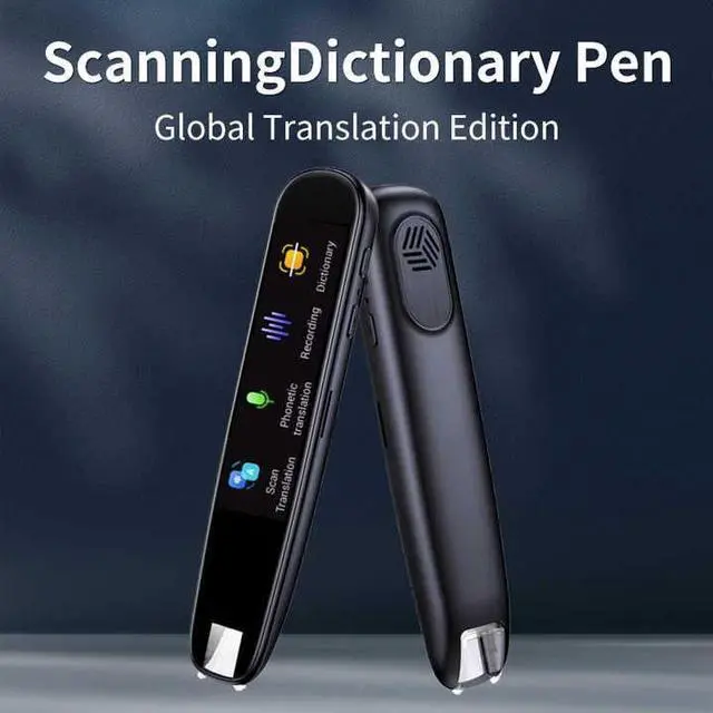 Alt view image 2 of 6 - QURO Portable Intelligent Translator 2.22 Inch HD Touch Screen OCR Digital Translator Pen 112 Language Voice Translator A15S