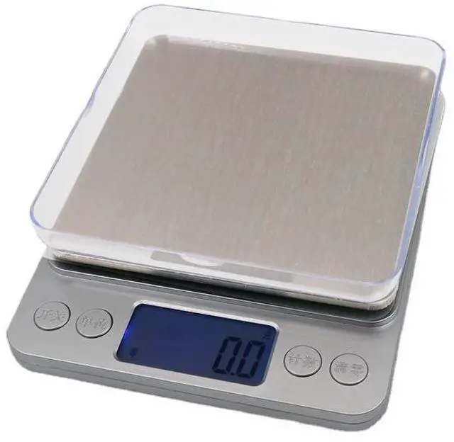 Alt view image 5 of 6 - QURO High Accuracy LCD Digital Kitchen Scale Stainless Steel ABS Precise Food Electronic Weighing Scale for Baking Cooking