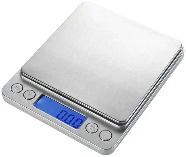 Alt view image 6 of 6 - QURO High Accuracy LCD Digital Kitchen Scale Stainless Steel ABS Precise Food Electronic Weighing Scale for Baking Cooking